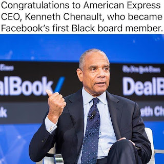 Facebook appoints first black board of directors member, American Express 