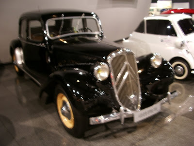 A 1949 Citroen TractionAvant one of the first frontwheeldrive cars