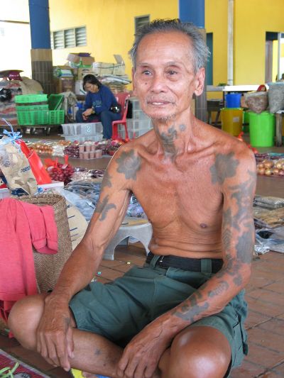 old man tattoo