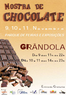 Mostra de chocolate em Grândola