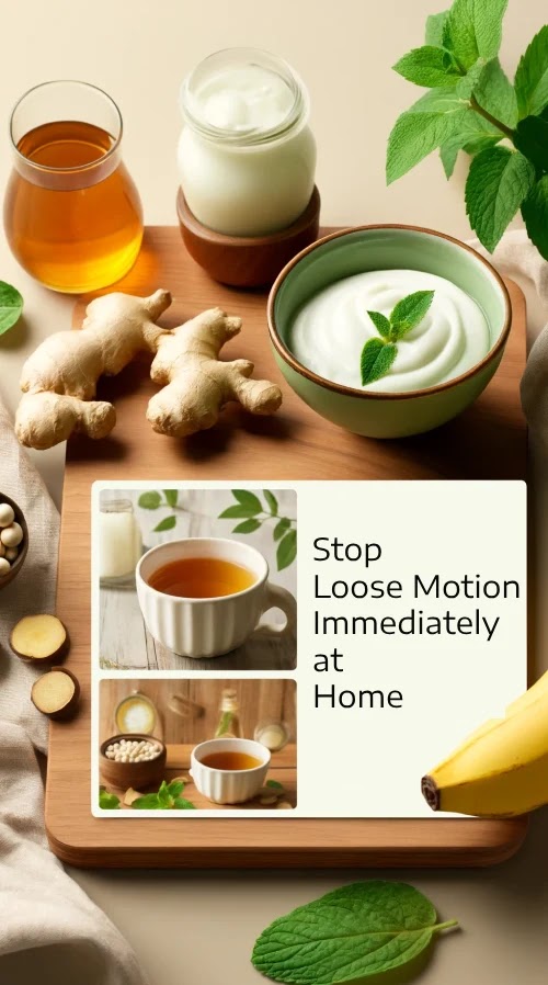 How to Stop Loose Motion Immediately at Home for Adults