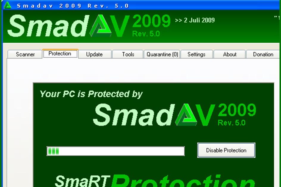 Software Terbaik: Antivirus SMADAV V.5