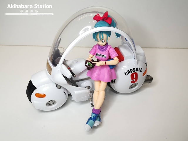 S.H.Figuarts BULMA's Motorcycle HoiPoi Capsule #9 - de Dragon Ball - Tamashii Nations