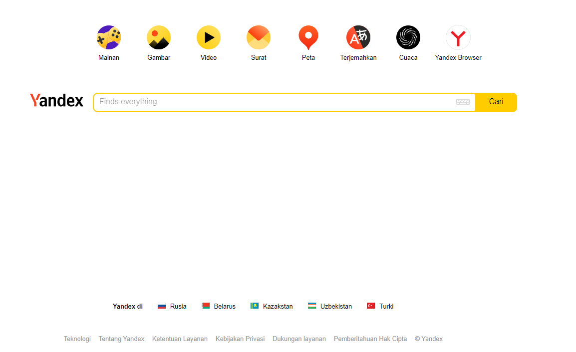 Cara Pakai Yandex Browser