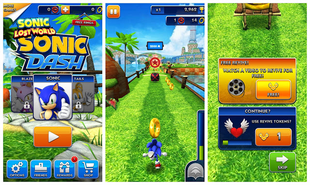 Download Sonic Dash for Laptop 