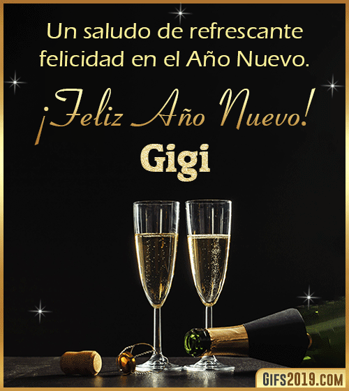 Saludos de año nuevo para gigi Saludos de año nuevo para gigi