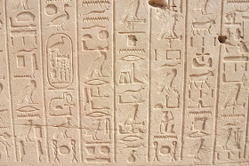 Egyptian hieroglyphs