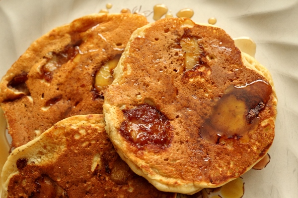 Bourbon how Banana make Pancakes with Food: single a Mission: pancake bisquick  to