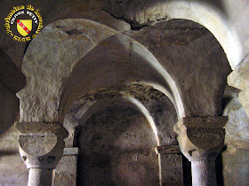 NORROY-LE-VENEUR (57) - L'église Saint-Pierre (intérieur) - Crypte romane