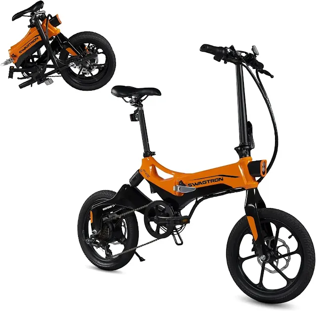 Swagtron Swagcycle EB-7 Elite Folding Electric Bike