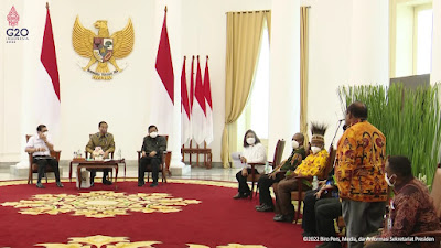 Bahas Kepastian DOB, Majelis Rakyat Papua & Papua Barat: Terima Kasih Jokowi