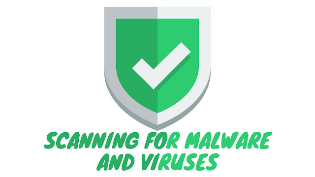 Scanning for malware and viruses