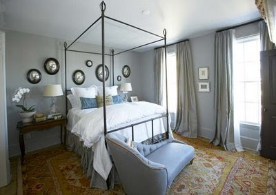 Master Bedroom Pictures on Beautiful Serene Master Bedroom  I Love The Graish Blue Walls With The