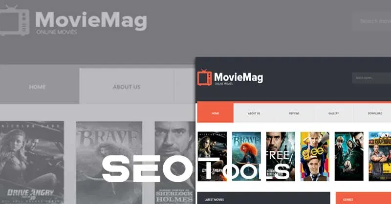 Movie Mag Blogger Template