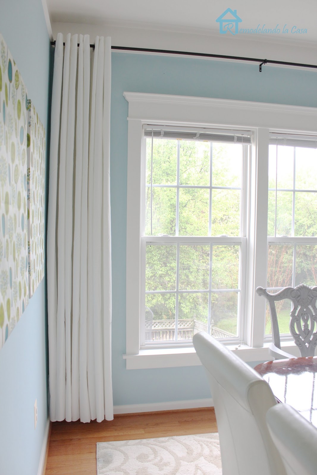 Remodelando la Casa: How to Make your Curtains Longer