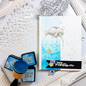 You're manatee-rific by Plans and Parcels features Bubbly and Manatee-rific by Newton's Nook Designs; #newtonsnook