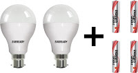 Eveready 12 W LED Bulb 45% Off at Rs. 649 (Set Of 2) - Flipkart