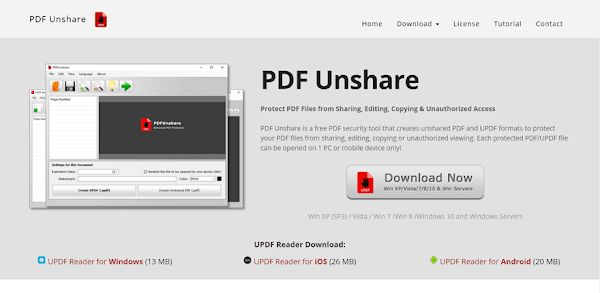 PDF Unshare 讓 PDF 文件無法分享、編輯和複製