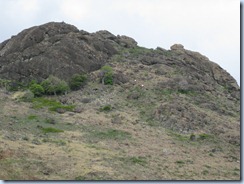 Climbing Ile Fourchue Peak