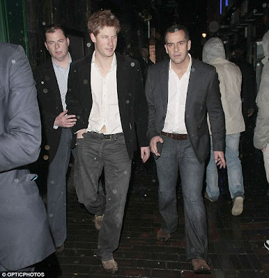 prince harry partying. partying with Prince Harry