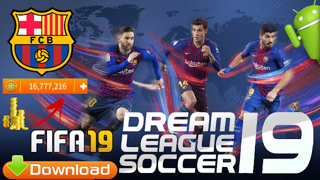 Download DLS19 Mod Barcelona FIFA Offline Android