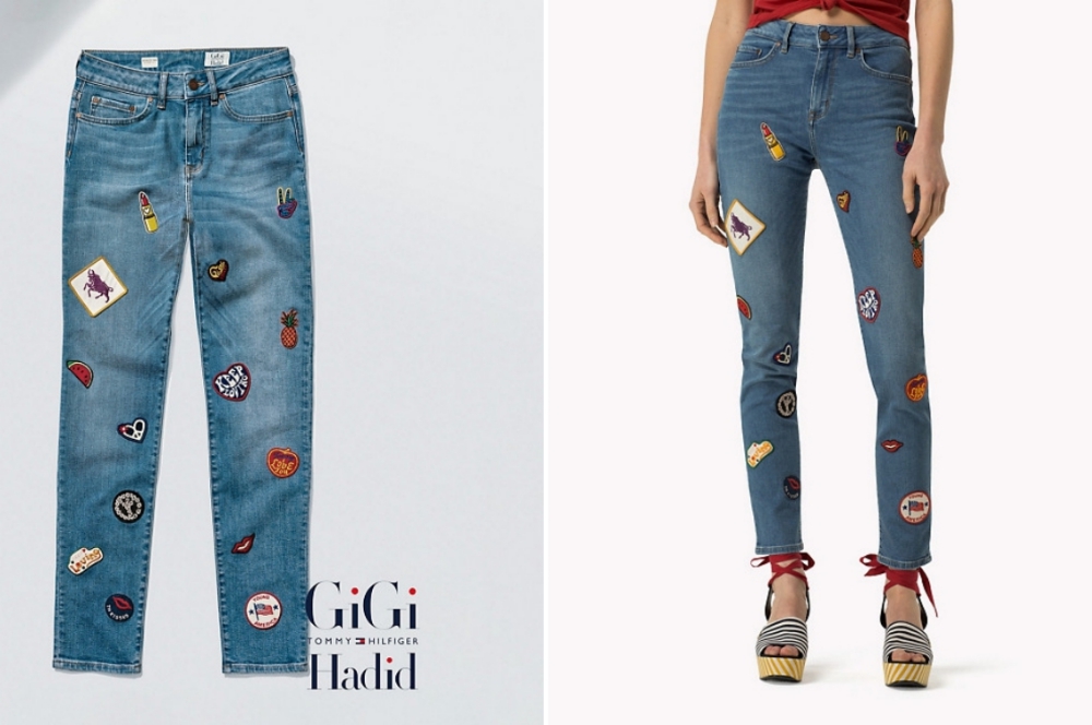 Skinny Fit Jeans von Gigi Hadid x Tommy Hilfiger