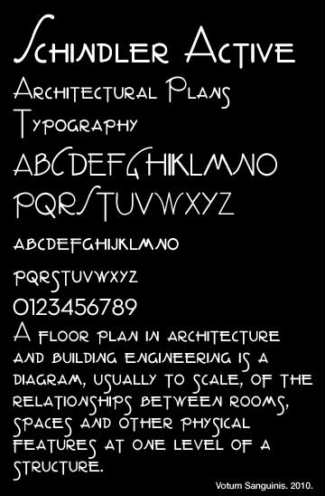 Architecture Fonts6