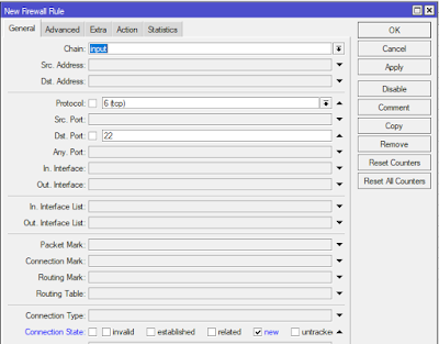 Cara Block Brute Force di Mikrotik