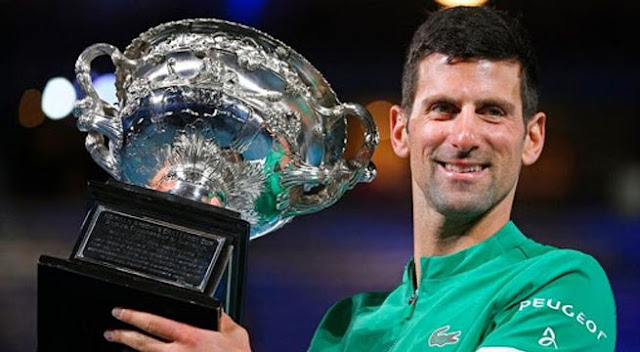 TENIS: Djokovic iguala récord de Federer de mayor cantidad de semanas con número uno del mundo.