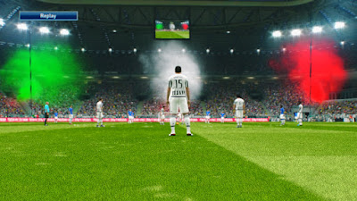 PES 2016 - Smokebomb (Italy stadium) 