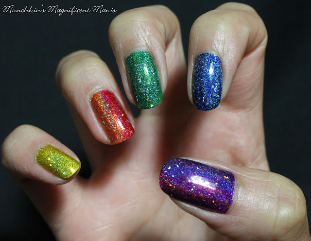 Holo Taco 1st Anniversary Collection, over Rainbow Collection