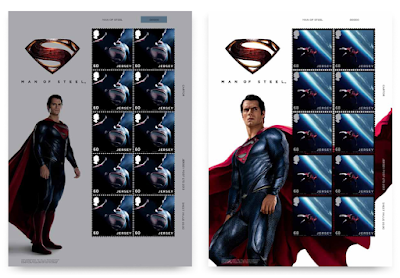 2013 Jersey Post : Man of Steel Stamps (1683–1684)