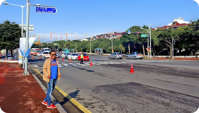 Pulau Jeju di bab selatan Negara Korea Selatan ini sudah  Menggigil di Jeju Mandarin International Marathon