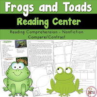  Frog and Toad Reading Center