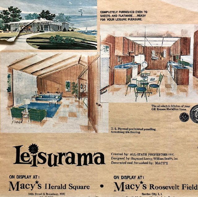 Leisurama Macy's ad @ Sears Homes of Chicagoland