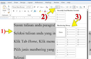 How to Make Numbering in MS Word 2021 and Its benefit