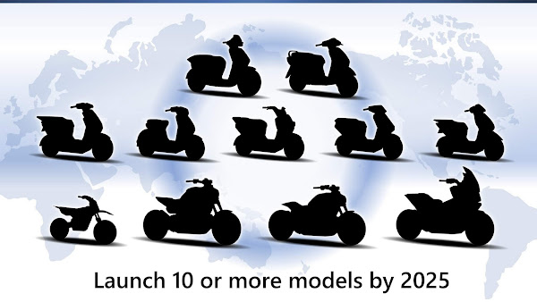 Honda lançará 10 motos elétricas globalmente até 2025
