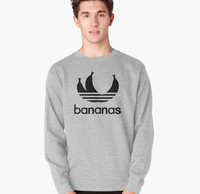 Bananas parody college shirt