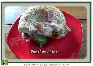 Vie quotidienne de FLaure: Bagel de la mer