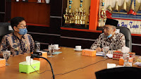 Kadis Kominfotik Provinsi Lampung Terima Kunjungan Kerja Anggota Komite IV DPD RI