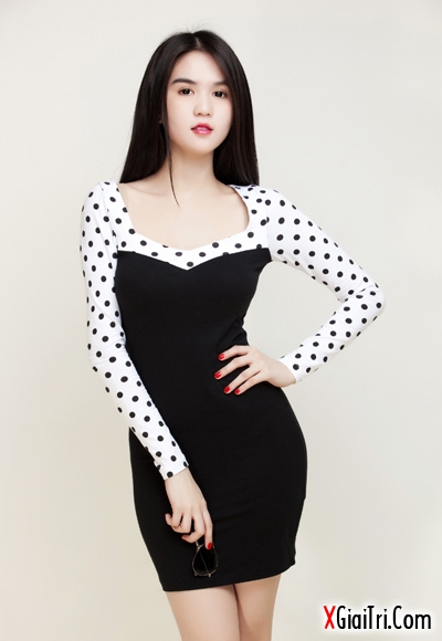 Ngọc Trinh xinh xắn dễ thương