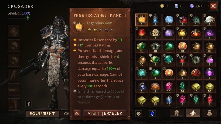 What are Gems in Diablo Immortal? Red, Blue, Yellow, Legendary Gems