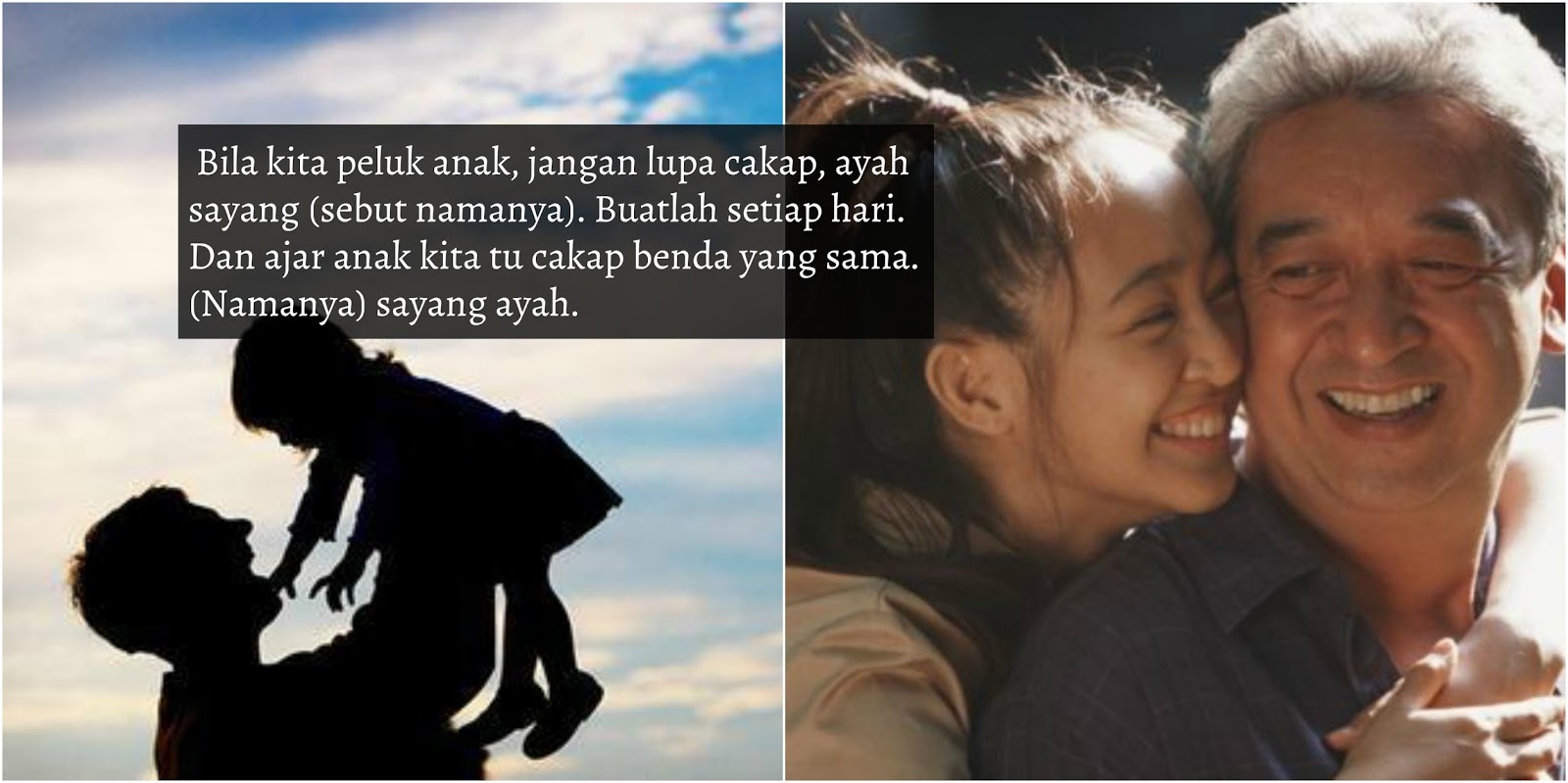 ''Ayah, Jadilah Cinta Pertama Anak Perempuan'', Lelaki Kongsi Tips
