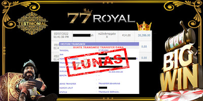 Testimonial 77Royal