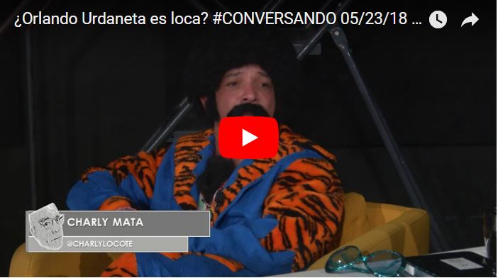 Charly Mata entrevistado por Orlando Urdaneta