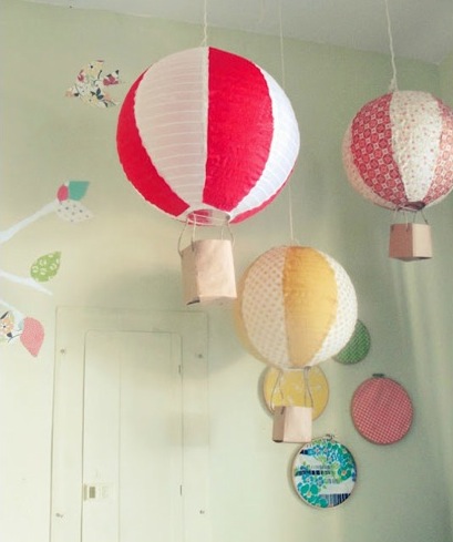 DIY Balloon lamp