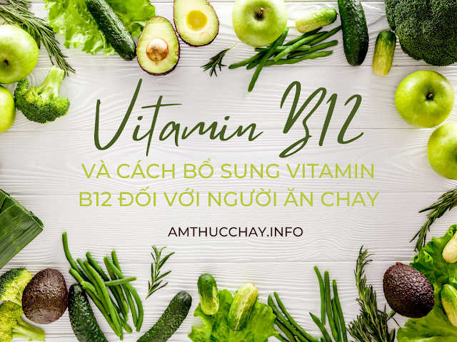 VITAMIN B12 VÀ CÁCH BỔ SUNG VITAMIN B12 CHO NGƯỜI ĂN CHAY