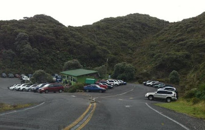 Estacionamiento del Volcán Irazú 