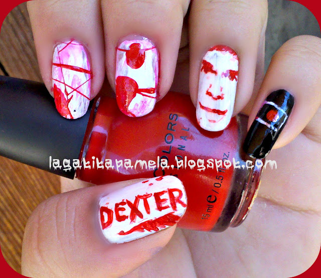 dexter blood nails