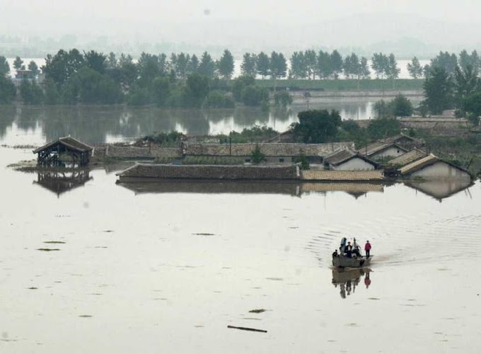 Mundo/ Inundaciones en Corea del Norte  dejan 60 muertos y 25 desaparecidos